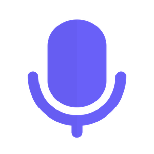 Transcribe audio and voice recorder logo